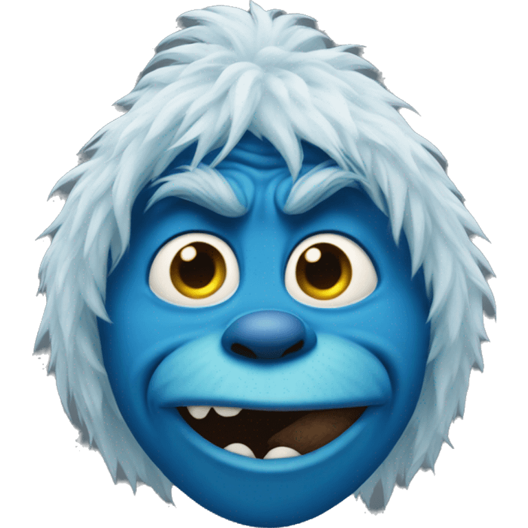 blue grinch emoji