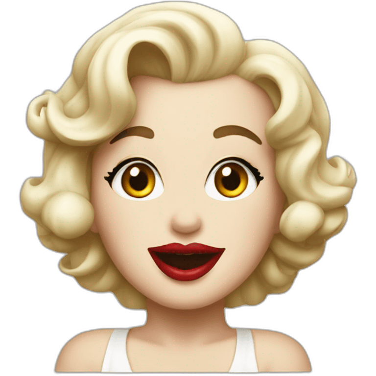 Marylin Monroe emoji