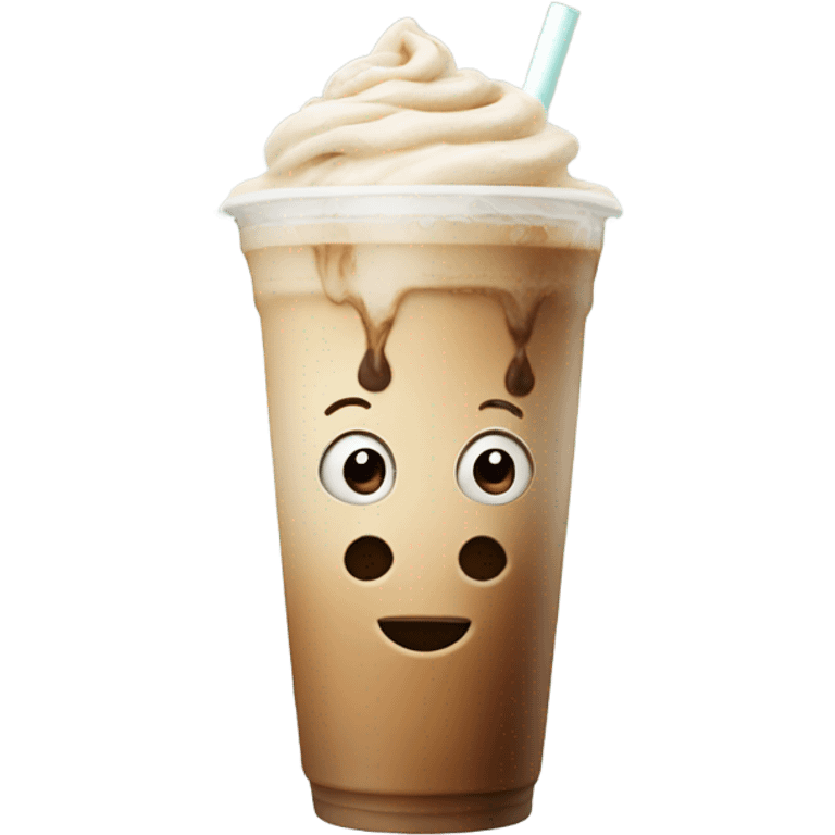 iced latte emoji