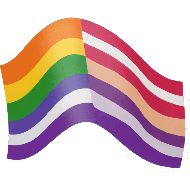 Lesbian flag emoji