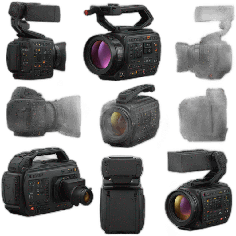 Caméra pocket cinema Blackmagic design 6k g2 emoji