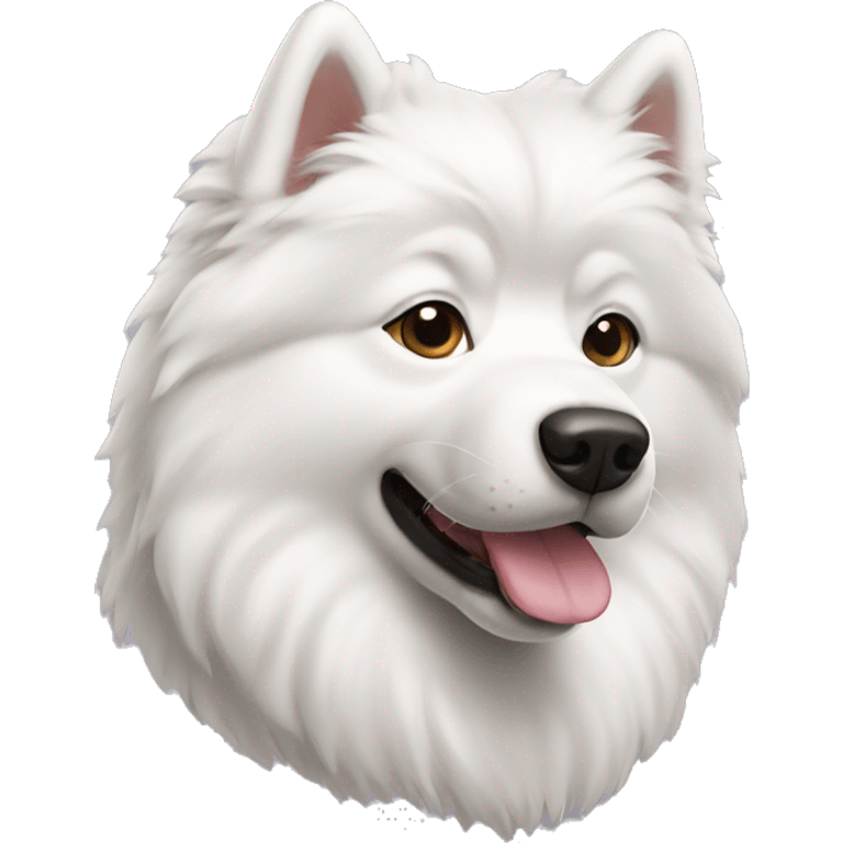 samoyed dog emoji