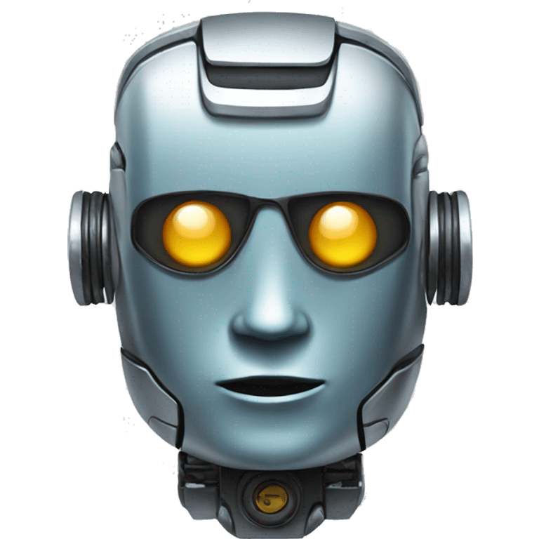 A robot emoji