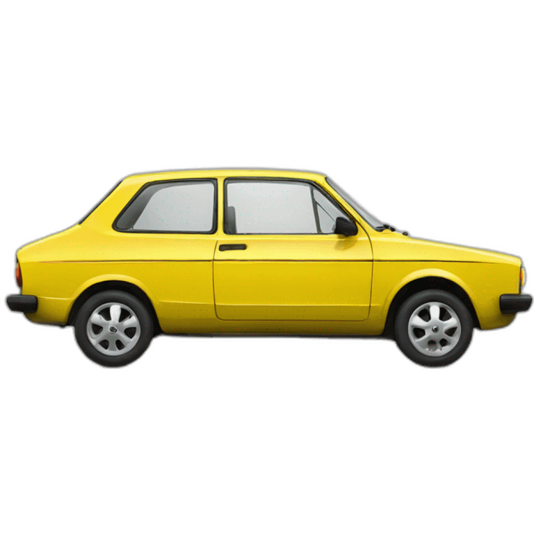 Yellow Skoda 120 emoji