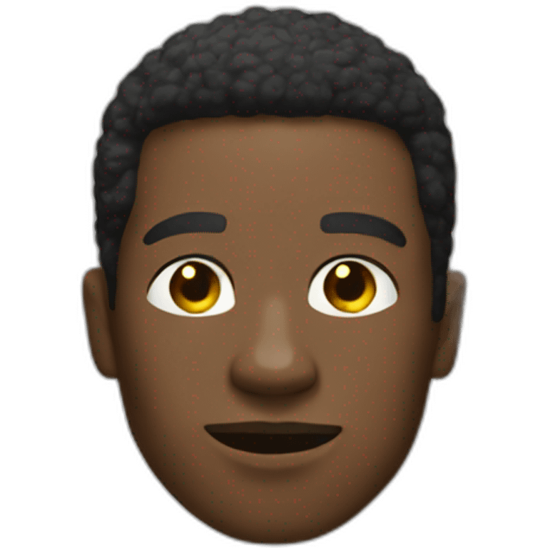 a black man who steals bags of money emoji