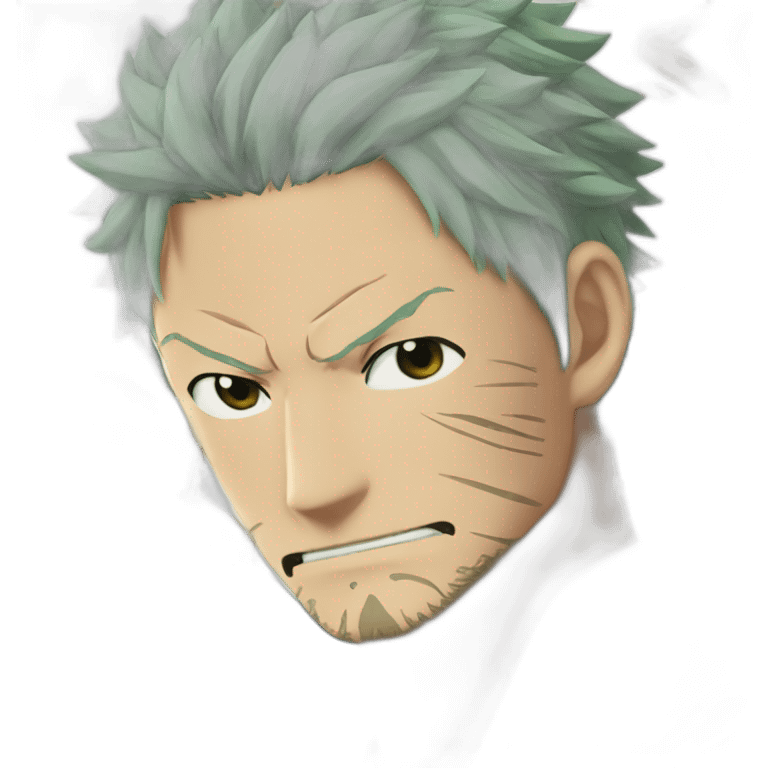 Zoro with wear wano kuni emoji