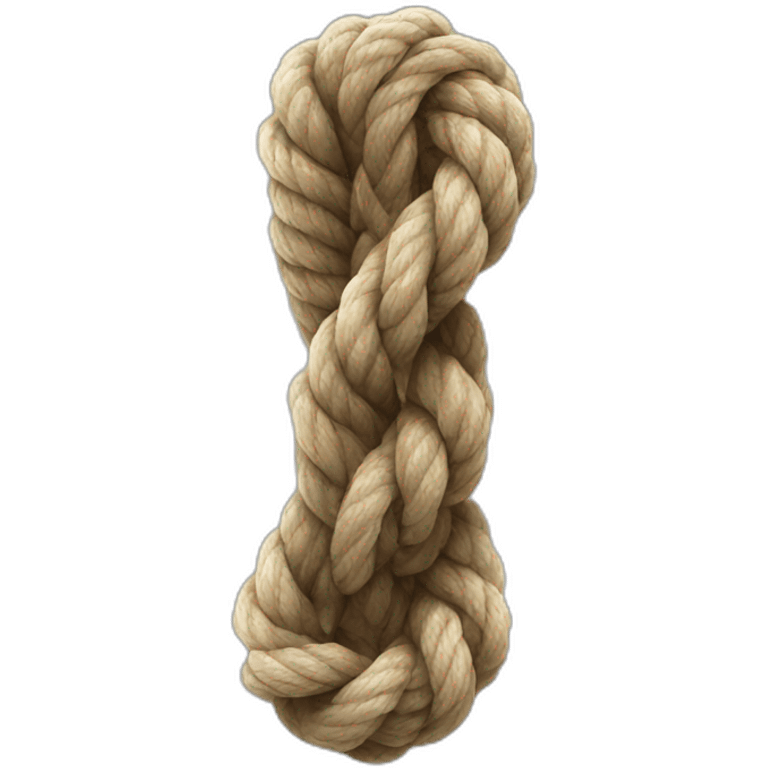 Twisted rope emoji