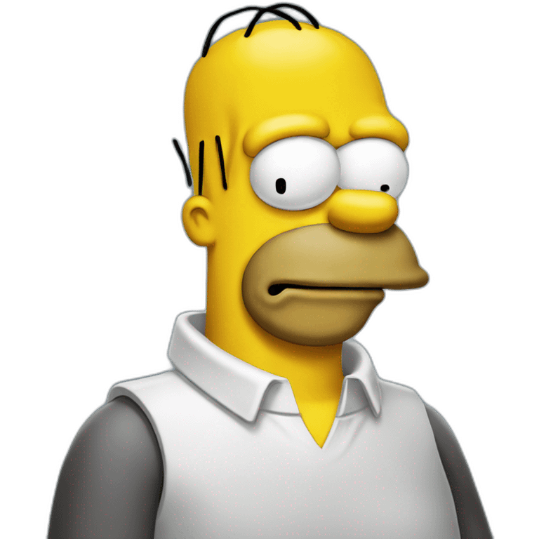 Homer simpson emoji