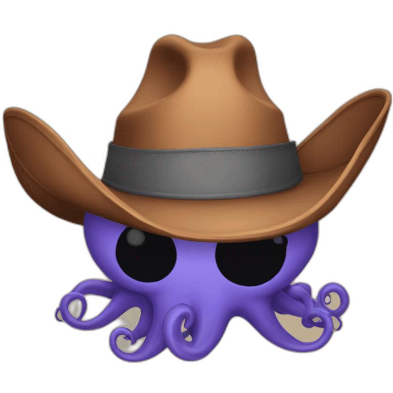 octopus cowboy hat emoji