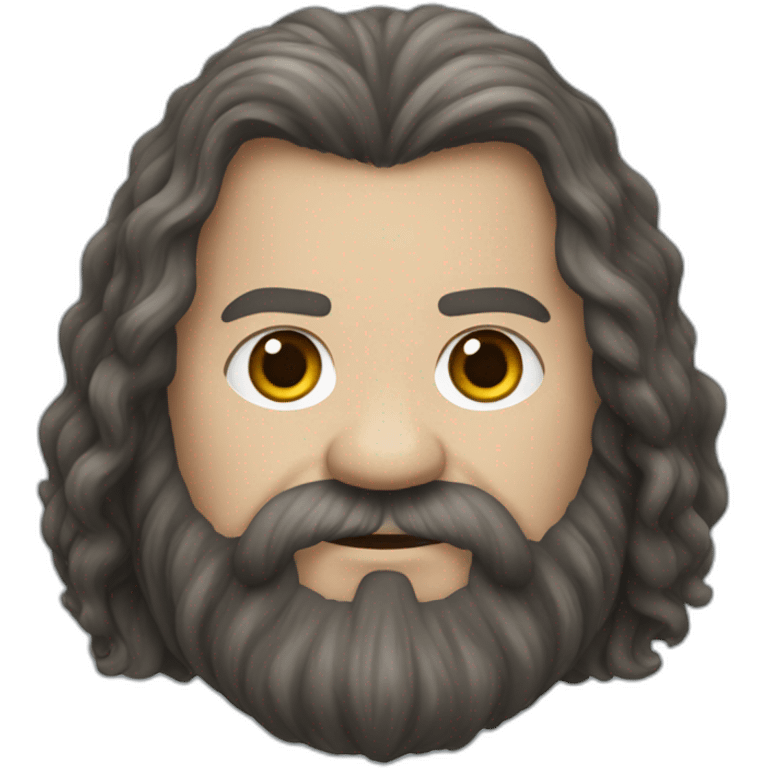 hagrid in harry potter emoji