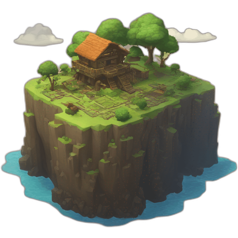 Skyblock Island emoji