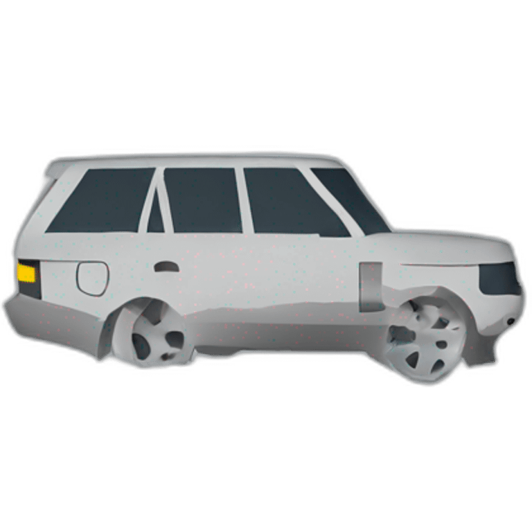 damaged range rover emoji