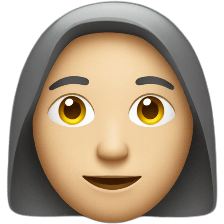 Person with computer emoji