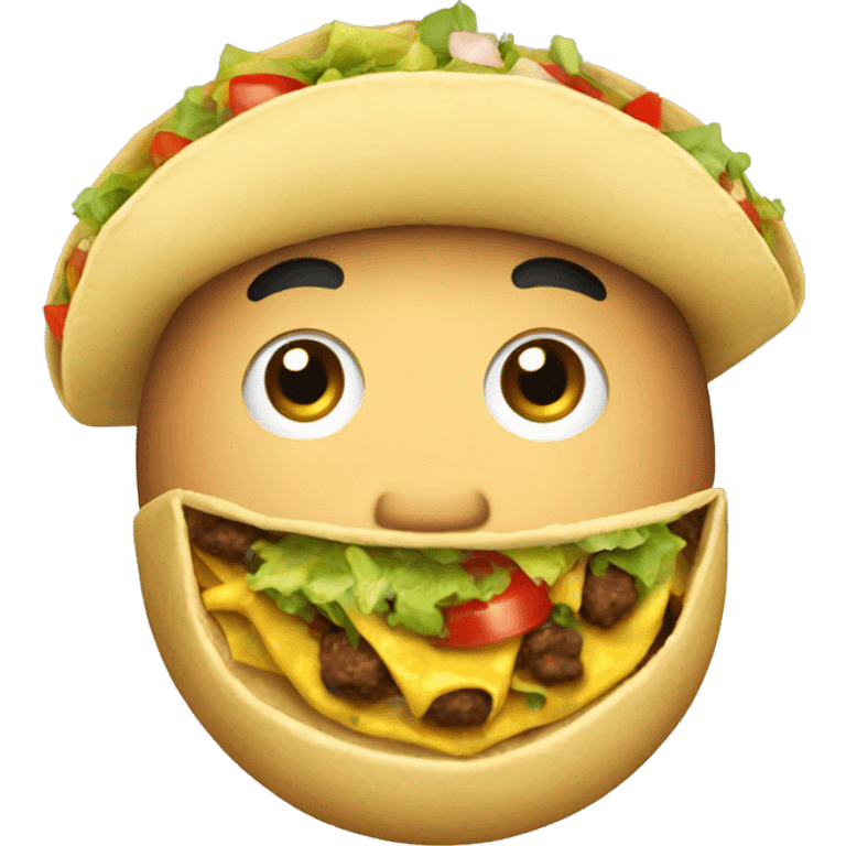 Taco muncher emoji