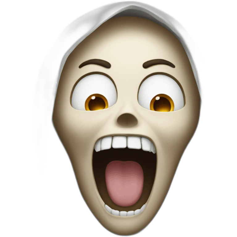 scream from film emoji