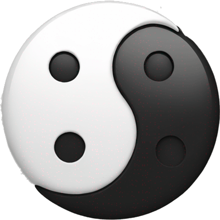 ying yang emoji