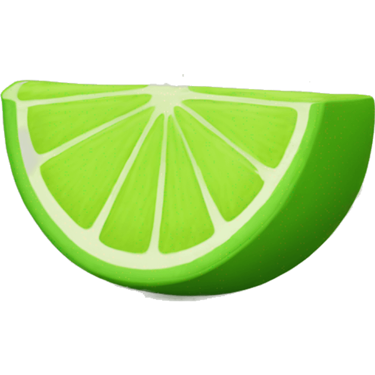 lime wedge emoji