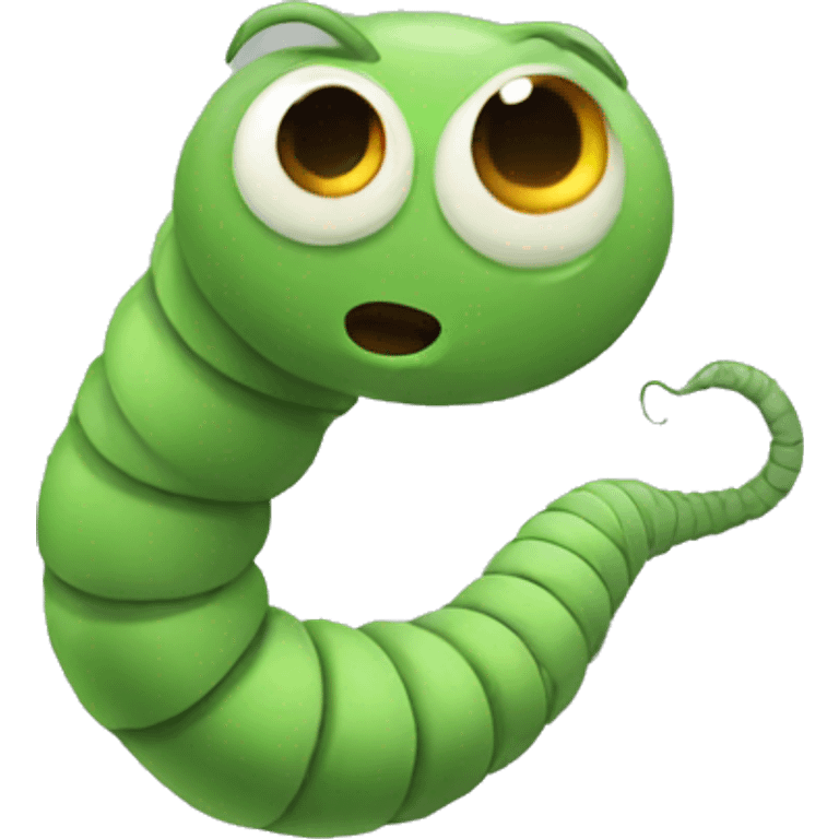 worm emoji