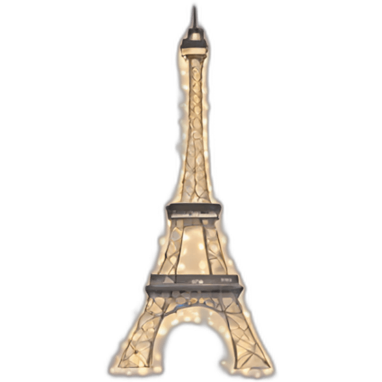 Effiel tower with lights emoji