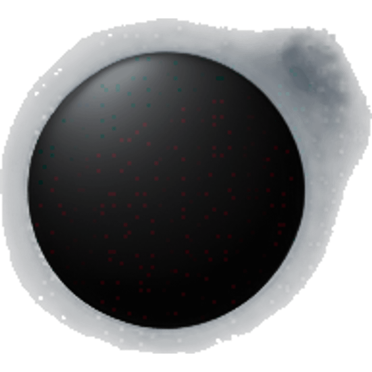 black moon emoji