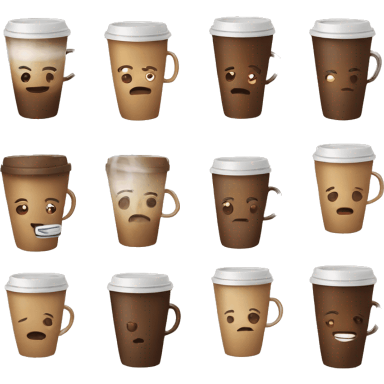 coffee cute emoji