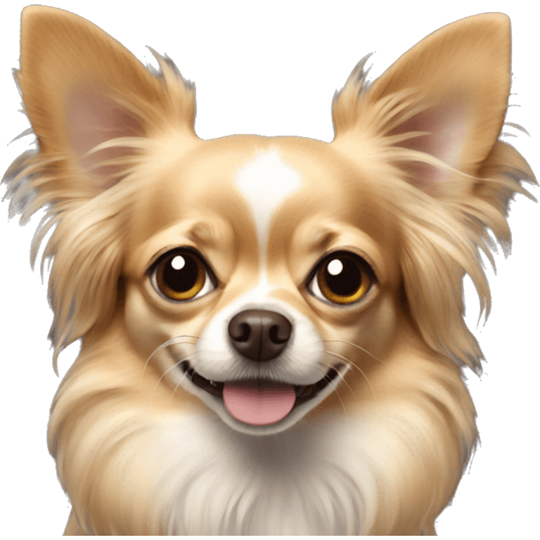 longhaired chihuahua emoji