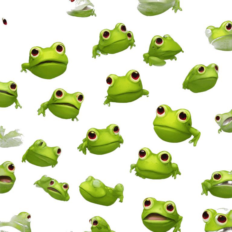 Pacman frog emoji