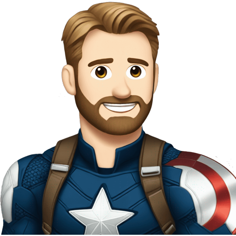 chris evans captain america  emoji