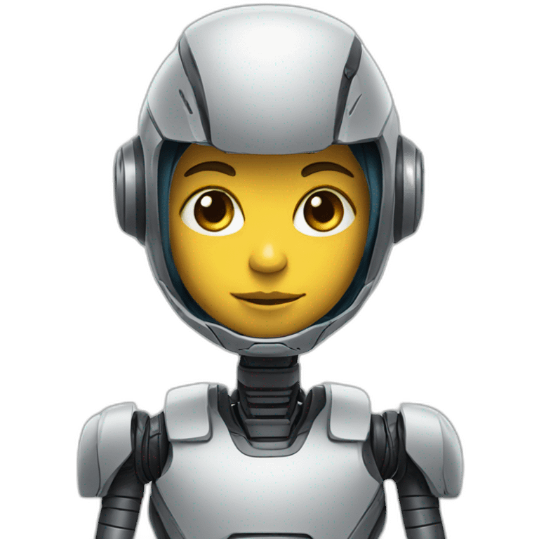 robot kid emoji