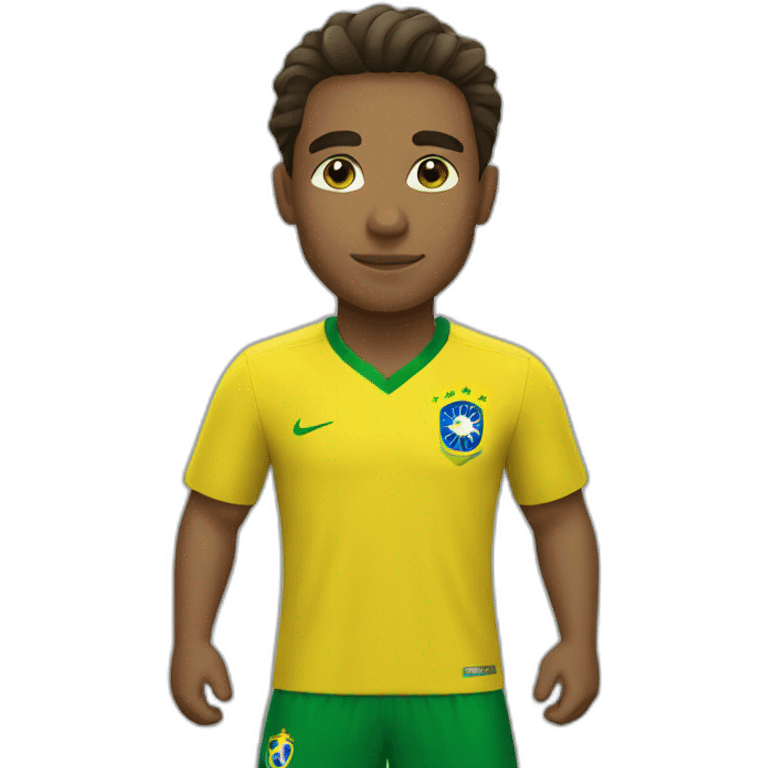 brazil soccer player emoji