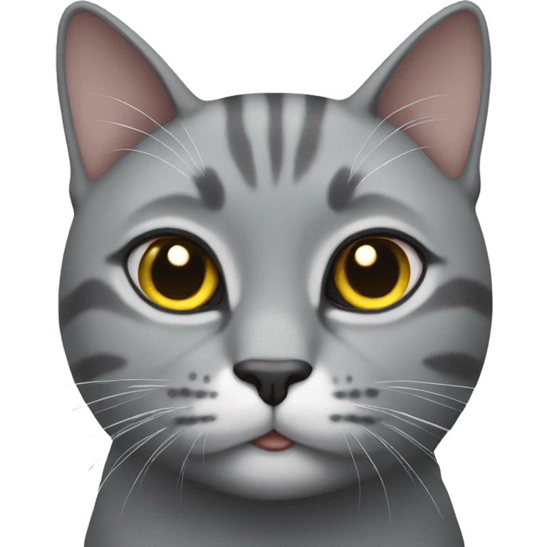 Grey Cat emoji