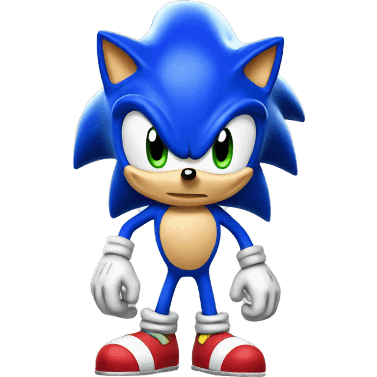 Sonic the hedgehog emoji