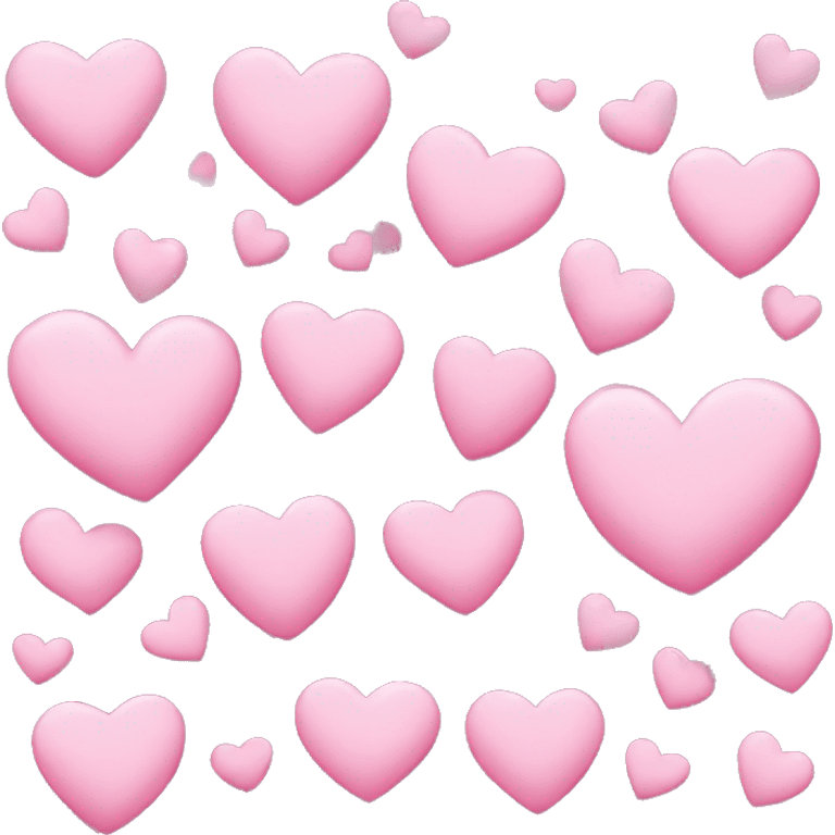 cute love hearts emoji