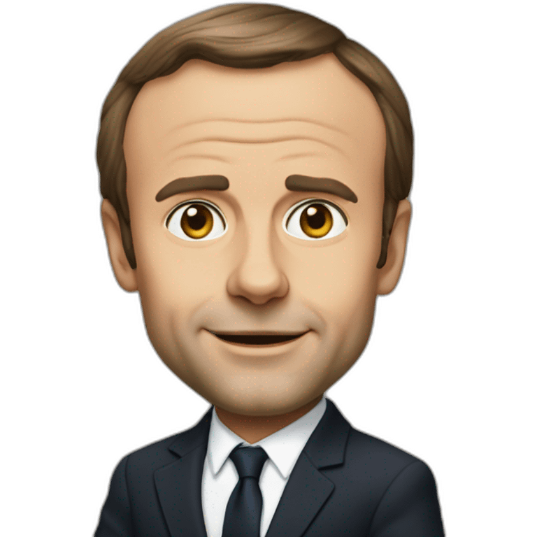 Emmanuel Macron replace nian cat emoji