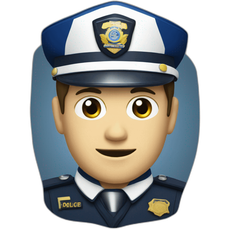 police nationale logo emoji