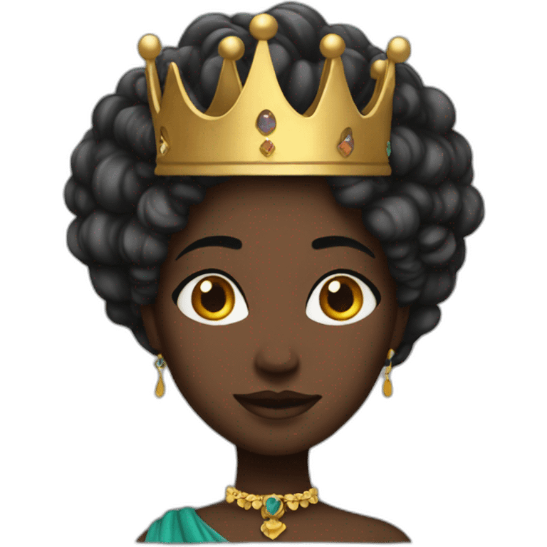 queen dark emoji