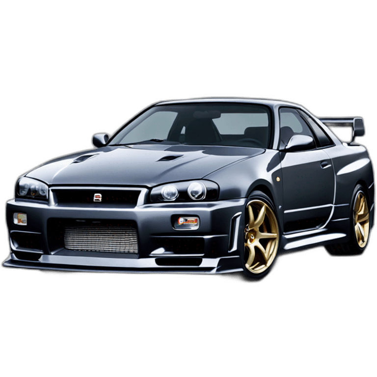 Nissan skyline gré r34 emoji