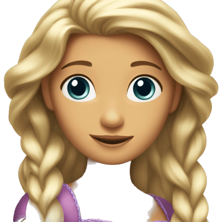 la principessa rapunzel emoji