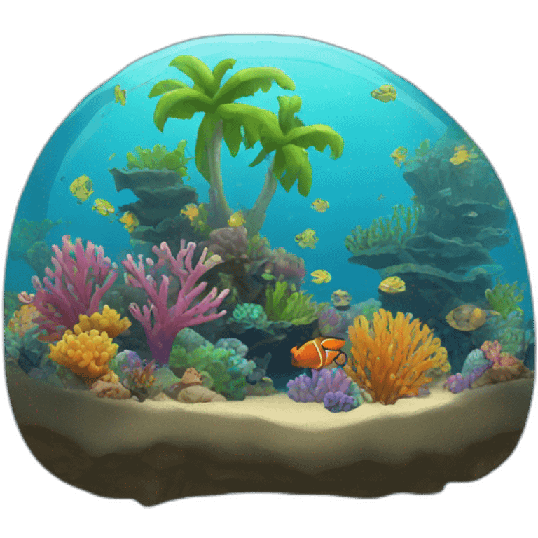 Tropical reef emoji