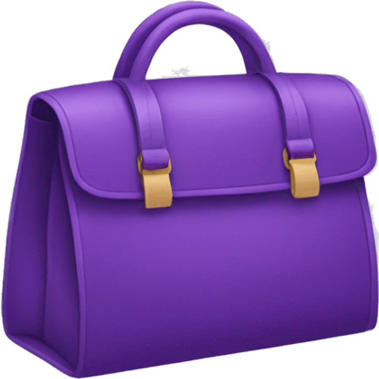 purple bag emoji