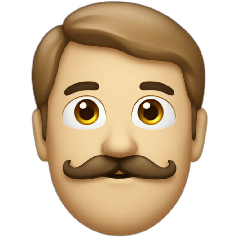 Moustache italienne emoji