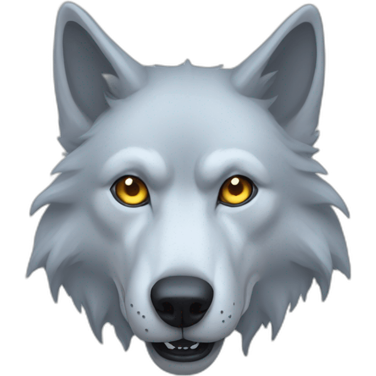 wolf ghost emoji