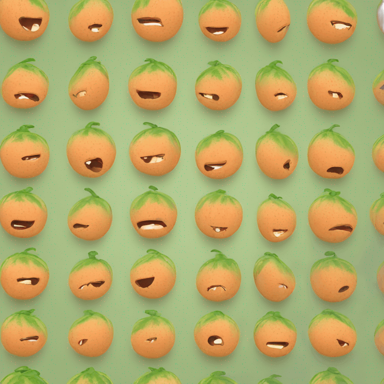 Melons angry emoji