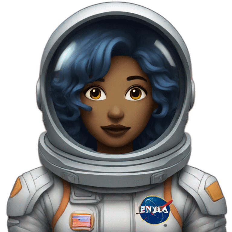 Space girl  emoji