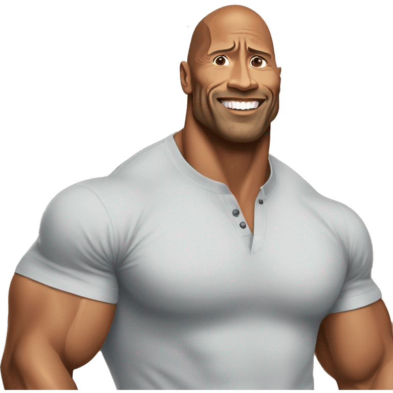 Dwayne Johnson  emoji