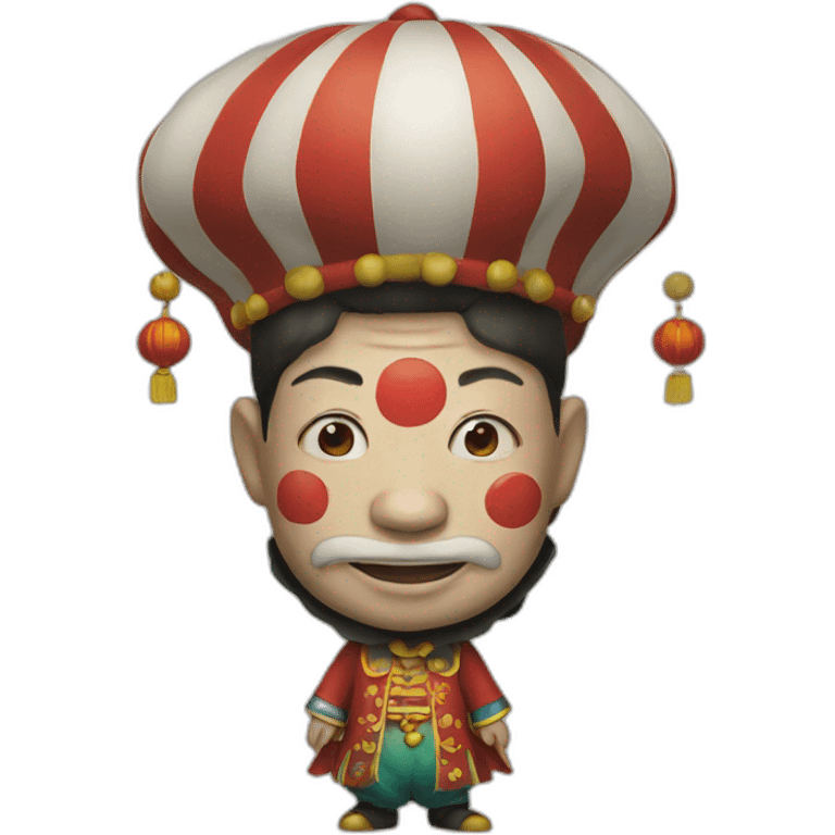 chinese-clown emoji