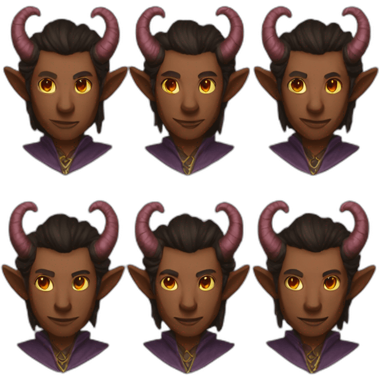 Tiefling sorcerer emoji