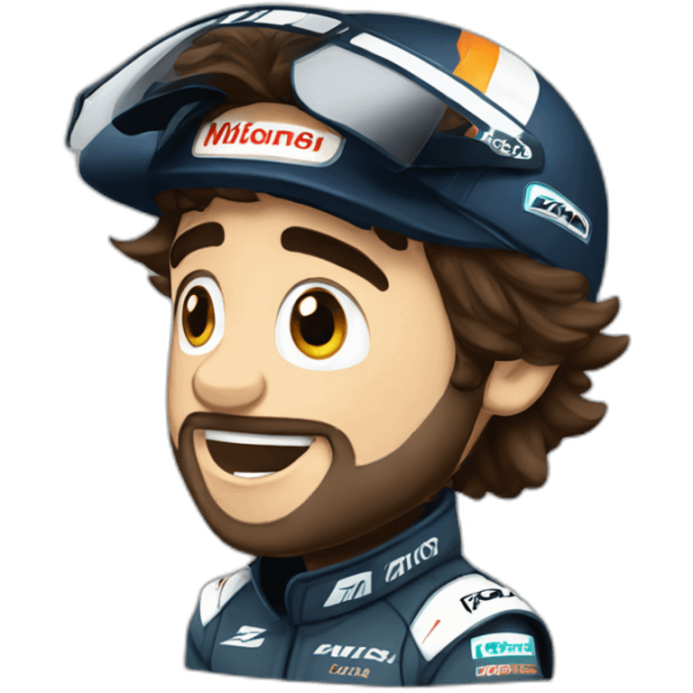 fernando alonso aston martin happy emoji