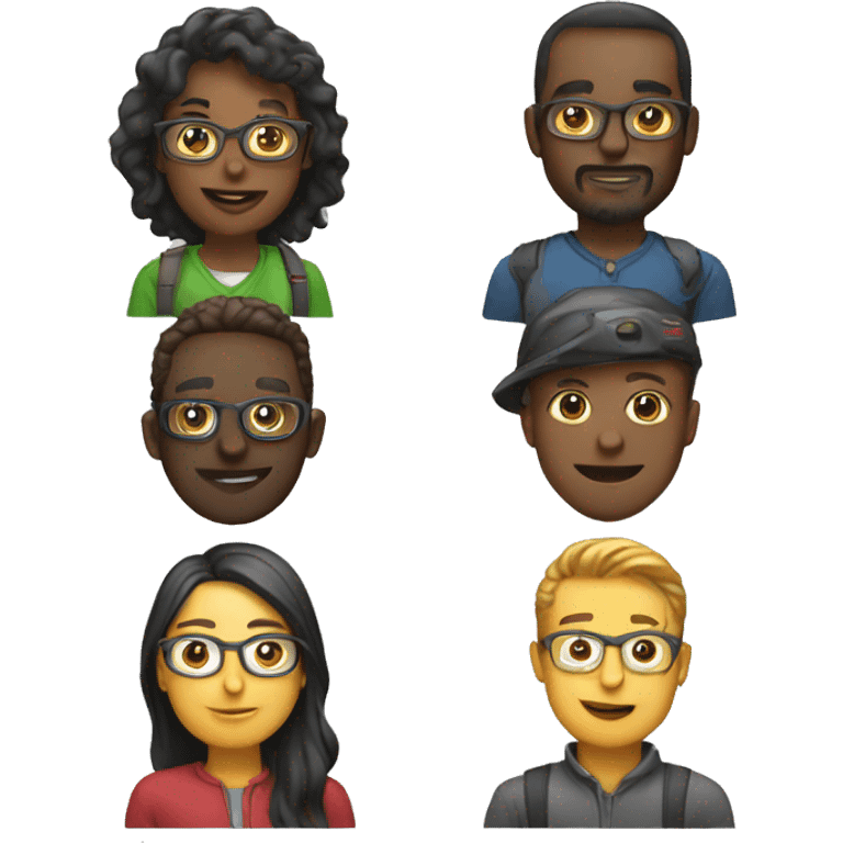 Software developer team emoji