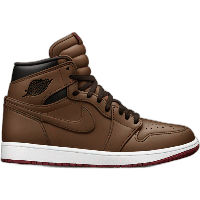 CHOCOLATE AIR JORDAN 1 emoji